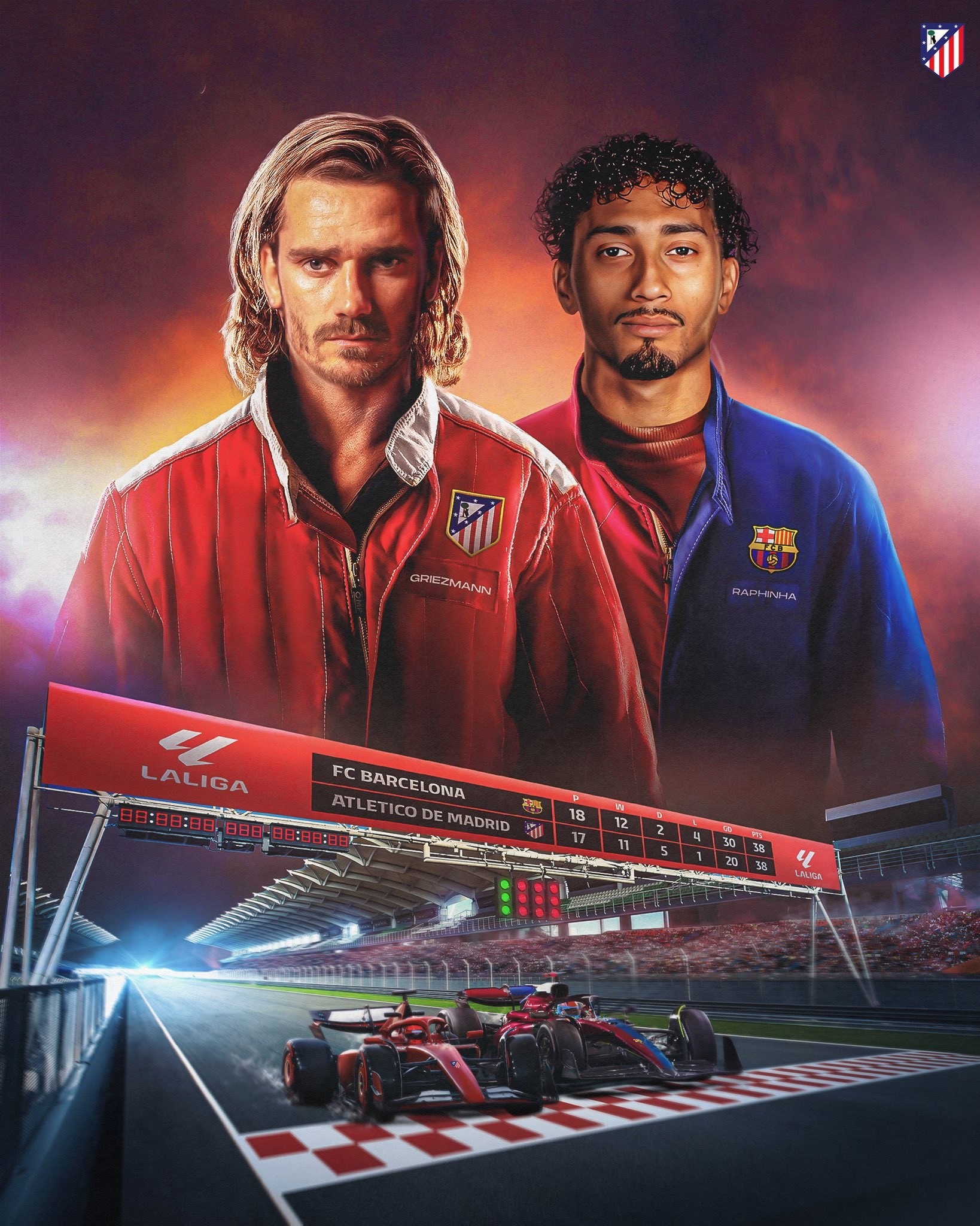 马竞主场大胜，向联赛冠军迈进一步